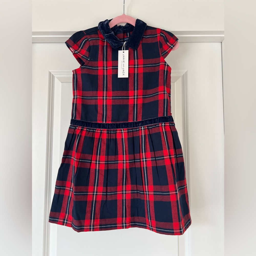 Janie And Jack Girls Holiday Dress Size 4T